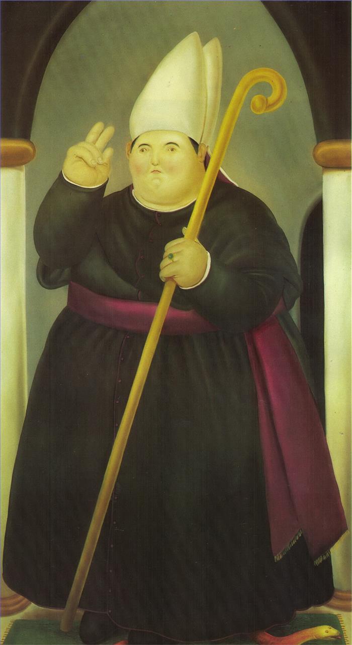 Mgr Fernando Botero Peintures à l'huile